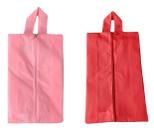 2 Bolsa Porta Sapato Viagem Nécessaire Tenis Calçado Roupa Mochila Rosa