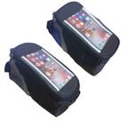 2 Bolsas De Celular E Documentos Quadro Bike Bicicleta Touch 2 Bolsas De Celular E Documentos Quadro Bike Bicicleta Touch