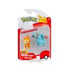 2 Bonecos De Batalha Chimchar + Phanpy - Pokémon 2 Bonecos De Batalha Chimchar + Phanpy - Pokémon