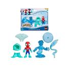 2 Bonecos Spidey Amazing Friends Spidey e Hydro-man