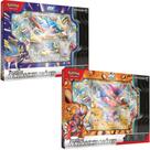 2 Box Pokémon Escarlate Violeta Coleção Lendas Implacáveis Zacian Koraidon EX Copag 7896192352385