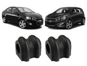 2 Bucha Barra Estabilizadora Chevrolet Sonic 2012 2013 2014