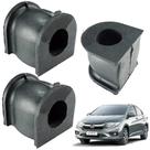 2 Bucha Barra Estabilizadora Dianteira Honda City 2009-2014
