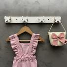 2 Cabideiros parede decoração Laço enfeite boho cabide 2CLa
