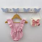 2 Cabideiros parede infantil pendurador roupas Borboleta