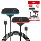 2 Cabos Carregamento Magnético Rápido Para Nintendo Switch 2 Joy-con Carregador USB