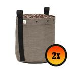 2 Cachepot Vaso de Plantas 30 Litros - King Pot