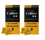 2 Café Espresso COFFEE MAIS SUL DE MINAS 10 Cápsulas