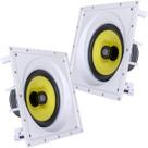2 Caixa Embutir JBL CI8SA Plus Arandela Som Ambient 8p Gesso