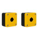 2 Caixa Para Botoeira Steck 1 Furo SQ1K 1X22,5mm IP65