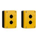 2 Caixa Para Botoeira Steck 2 Furos SQ2K 2X22,5mm IP65