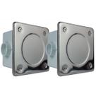 2 Caixas De Passagem Tampa Inox Para Piscinas