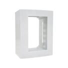 2 Caixas De Sobrepor C/ Suporte 95x75 3 Postos Sleek