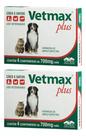 2 caixas de Vetmax Vermífugo Cães E Gatos 4 Comprimidos Vetnil 2 caixas de Vetmax Vermífugo Cães E Gatos 4 Comprimidos Vetnil