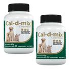 2 Cal-d-mix 30 Comp. Suplemento Cães E Gatos - Vetnil
