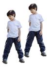2 Calças Jogger Infantil Tactel Punho Elastico Na Barra 418
