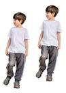 2 Calças Jogger Tactel Infantil Juvenil Menino Faixa Lat 418