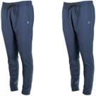 2 Calças Tactel Jogger Elastano Com Punho Slim 2 Bolsos 020