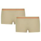 2 Calcinhas Boxer Feminina Infantojuvenil Lobinha Shorts Sem Costura Em Microfibra Original