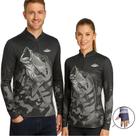 2 Camisetas Punho Luva Tucunaré Kit Casal Pesca Esportiva 2 Camisetas Punho Luva Tucunaré Kit Casal Pesca Esportiva