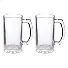 2 Canecas Chopp Cerveja Bar Restaurante Vidro Grande 510ml