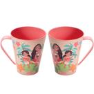 2 Canecas Moana 360ml Livre de BPA para Café com Leite Suco 2 Canecas Moana 360ml Livre de BPA para Café com Leite Suco