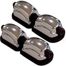 2 canoas dupla p/ caixa rmv modelo concept - cromada pac020cr 2 canoas dupla p/ caixa rmv modelo concept - cromada pac020cr