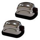 2 canoas simples para bumbo modelo concept - cromada pac120cr