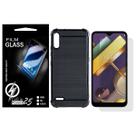 2 Capa Capinha PRETA + 2 P/Vidro LG K22 K200BMW 6.2 - Cell In Power25