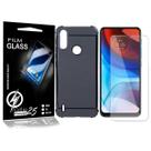 2 Capa Capinha PRETA + 2 P/Vidro Moto E7 Power 6.5 XT2097 - Cell In Power25