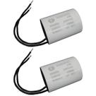 2 Capacitor de Partida 25uf 250vac Motor Portão Eletrônico Ppa Rossi Rcg Garen Peccinin