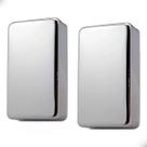 2 Capas Para Captador Tipo Humbucker Metal Cega Cromado 664