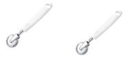 2 Carretilha Fecha Massa Pastel Salgados Tramontina Inox