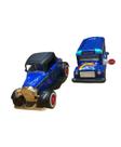 2 Carrinhos miniatura azul 2 Carrinhos miniatura azul