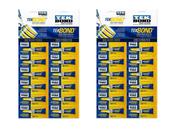 2 Cartelas Com 12 Colas Instantânea Multiuso Tek Bond 2 gr