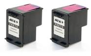 2 Cartucho De Tinta Compatível 662xl 662 Preto 15ml / Deskjet 2515 2516 3515 1516 3546 3516