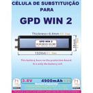 2 Células (2pcs) Nucleo Bateria Gpd Win 2 4900mah 3.8v