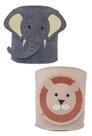 2 Cesto Organizador Animais 3d Brinquedo Roupa Suja Multiuso 33x35 2 Cesto Organizador Animais 3d Brinquedo Roupa Suja Multiuso 33x35