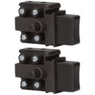 2 Chave Gatilho 15a Margirius Bipolar Trava Permanece Ligado 39227 G1ft2fp1q