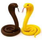 2 Cobra de Borracha Realista Serente Naja Macia Pegadinha