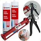2 Cola Prego Liquido Para Rodapé quadro mdf extra forte + aplicador 2 Cola Prego Liquido Para Rodapé quadro mdf extra forte + aplicador