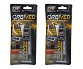 2 colas preta de silicone alta temperatura 250c 337 50g