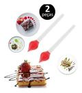 2 Colheres Para Decorar Pratos Pluma Sobremesas Profissional