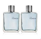 2 Colônia Natura Homem Tradicional 100ml
