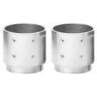 2 Conector Unidute Cônico Sieg Medida 4 Alumínio Cc400