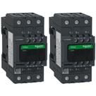 2 Contator Schneider 3 Polos 1na 1nf Tesys D 50a 110vca 110v