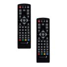 2 Controles Remoto Ekotech P/ Conversor Tv Digital Televisão