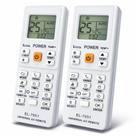 2 Controles Remotos Ar Condicionado Universal Todos Modelos