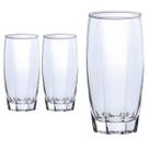 2 Copos de Vidro 370ml Florence Transparente Suco Agua