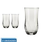 2 Copos Ópera Vidro Transparente Redondo 360ml Durável Nadir 2 Copos Ópera Vidro Transparente Redondo 360ml Durável Nadir